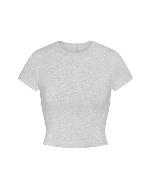 Skims Gray Baby T-Shirt