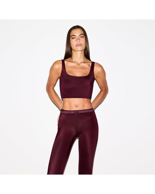 Skims Red Drawcord 26" Legging