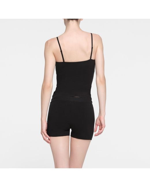 Skims Black Cami Top