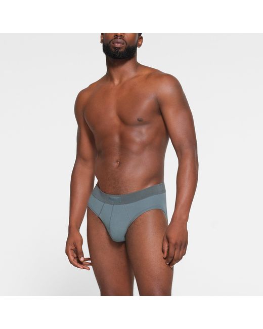 Skims Gray 3-Pack Brief for men
