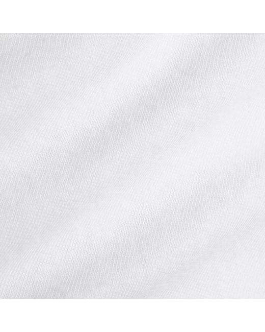 Skims White Jersey T-Shirt