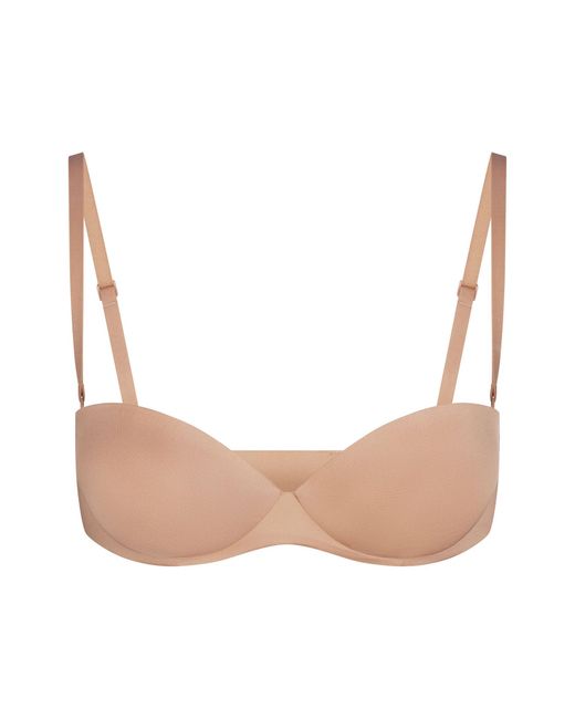 Skims Natural Strapless Push-Up Bra