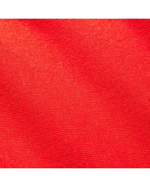 Skims Red Scoop Neck T-Shirt