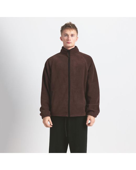 Skims Brown Zip Up Jacket for men