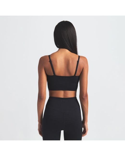 Skims Black Cami Bra Top