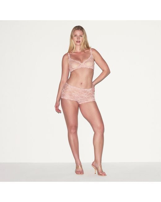 Skims Pink Boy Short