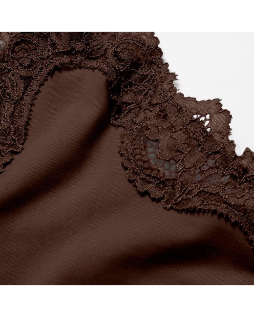 Skims Brown Triangle Cami Top