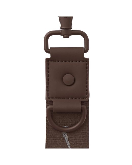 Skims Black Keychain Wristlet