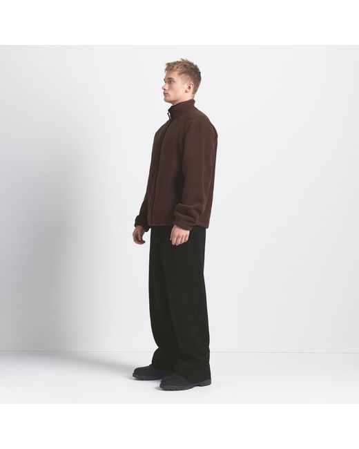 Skims Brown Zip Up Jacket for men