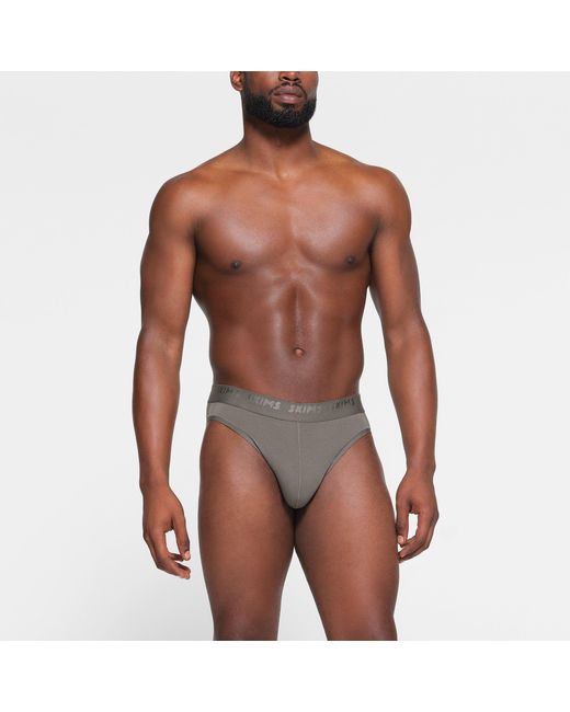 Skims Brown 3-Pack Brief for men