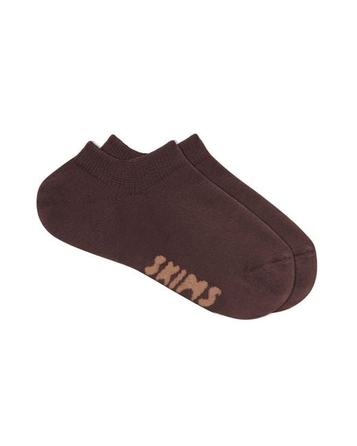 Skims Brown Everyday Ankle Socks