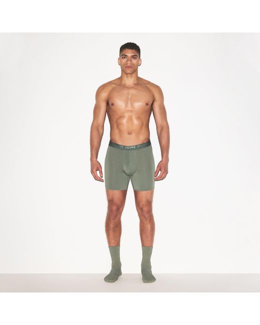 Skims Green Boxer Brief 5" for men