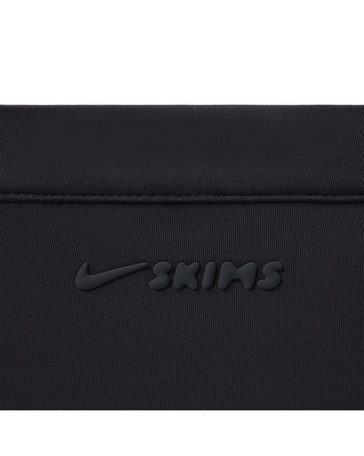 Skims Black High Neck Bra