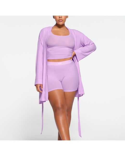 Skims Purple Robe