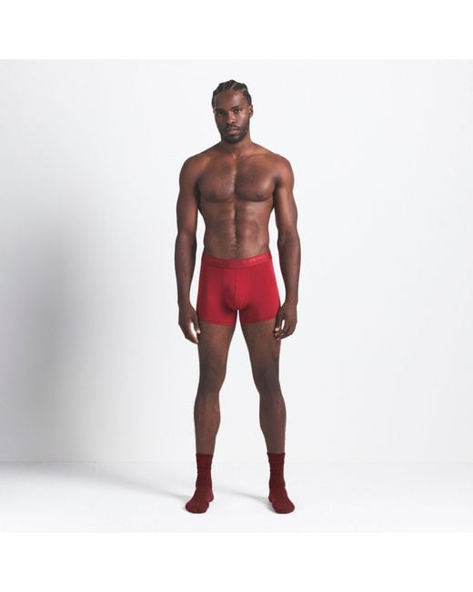 Skims Red 3-Pack Boxer Brief 3" for men