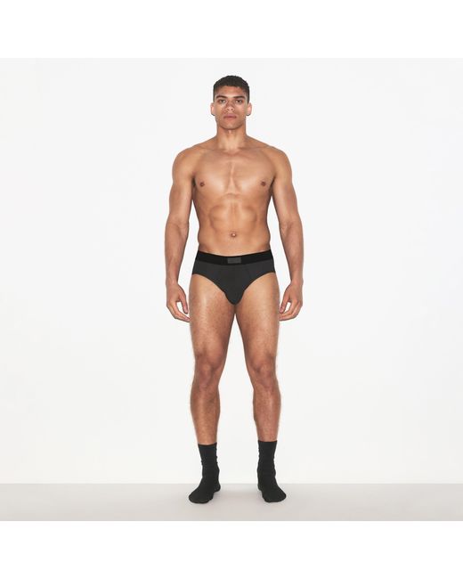 Skims Black 3-Pack Brief for men