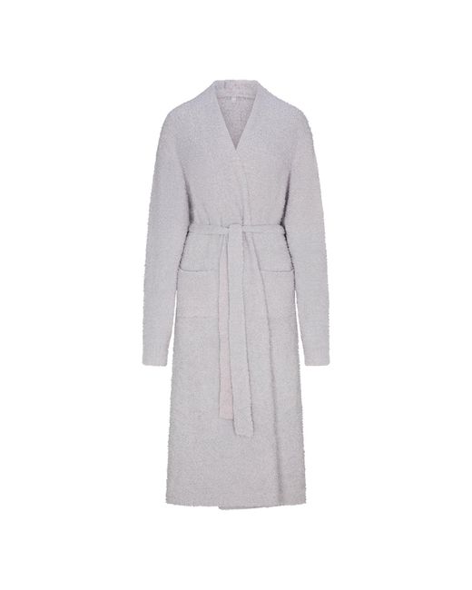 Skims Blue Knit Robe