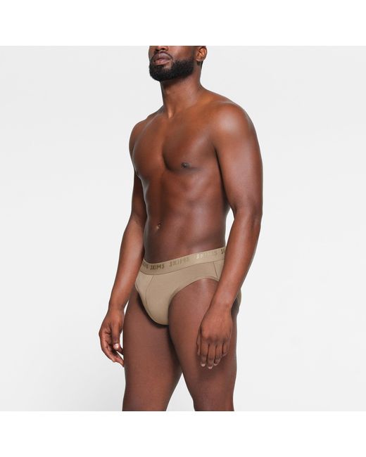 Skims Brown 3-Pack Brief for men