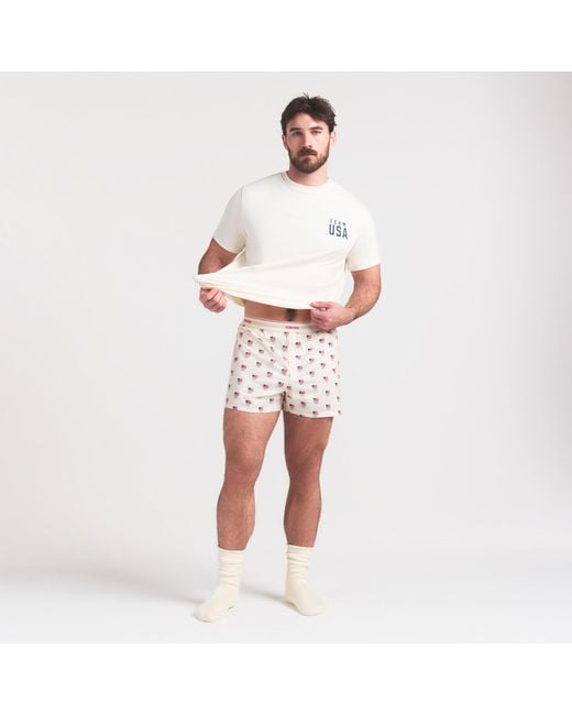 Skims Pink Cotton Poplin Olympic Boxer