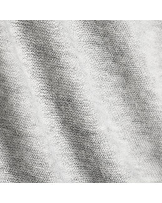 Skims Gray Jersey V-Neck T-Shirt
