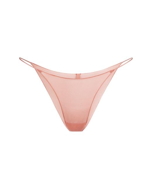Skims Pink String Bikini