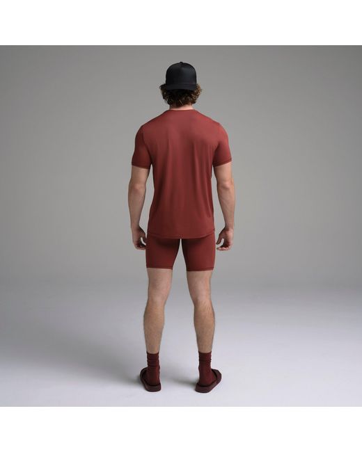Skims Red T-Shirt for men