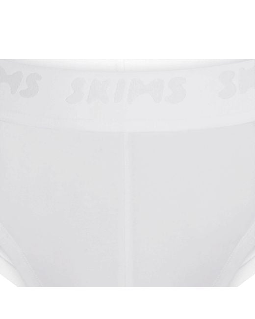 Skims White Brief for men