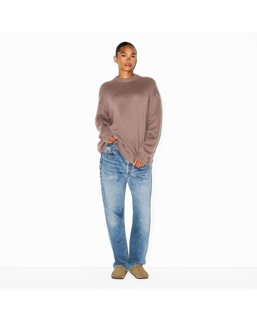 Skims Brown Oversized Sweater