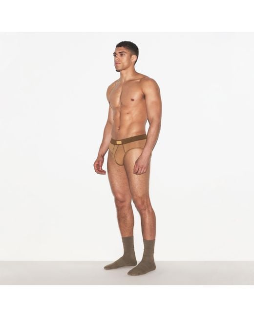 Skims Brown Brief for men