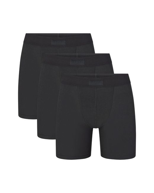 Skims Black 3-pack Boxer Brief 5" for men