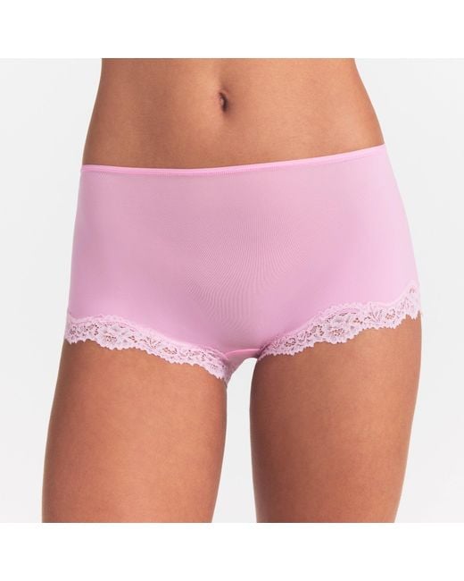 Skims Pink Boy Short