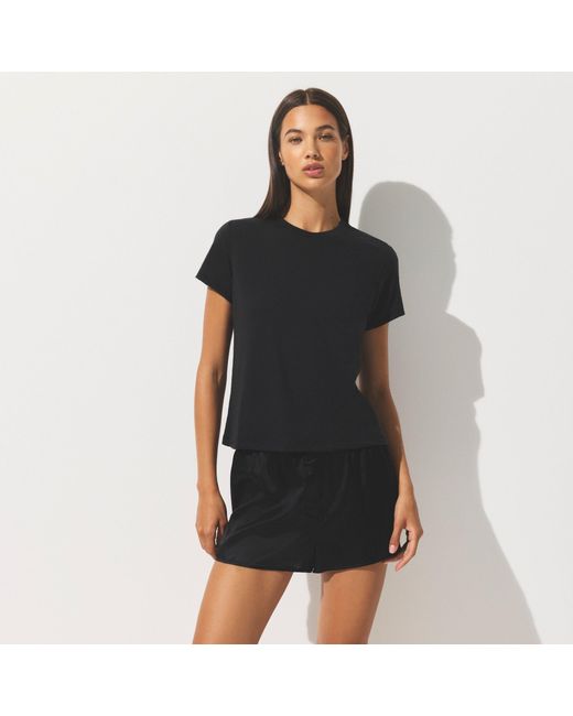 Skims Black Jersey T-Shirt