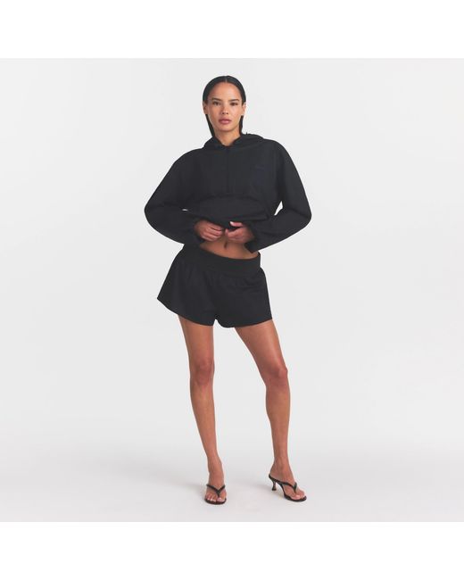 Skims Black Flutter Short
