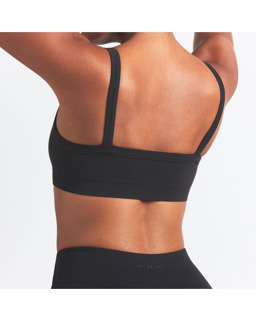 Skims Black Cami Top Bra