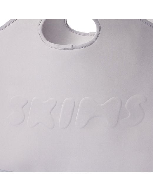 Skims Bag in Gray Lyst