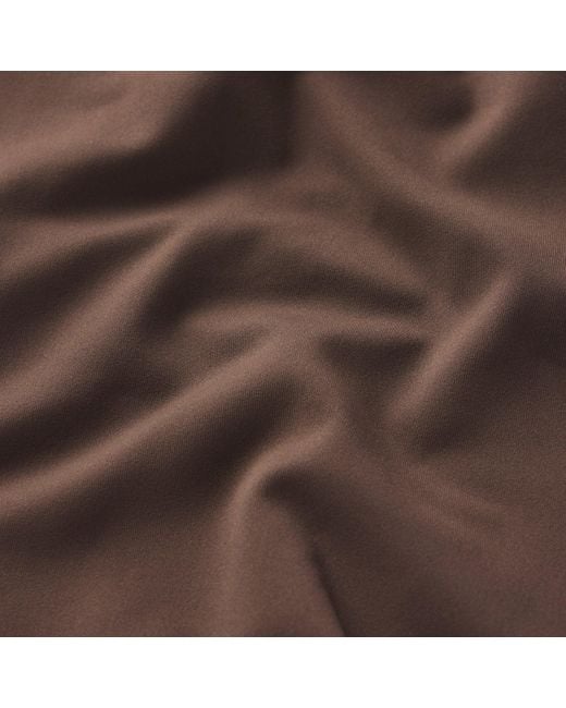 Skims Brown Double Strap Scoop Bra