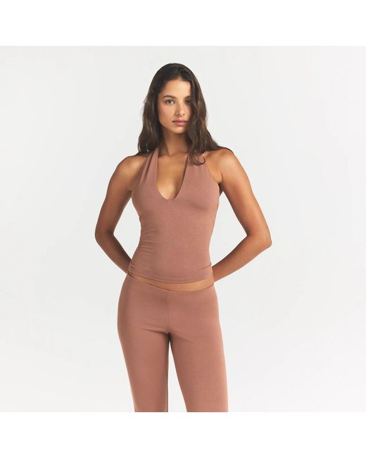 Skims Multicolor Halter Top