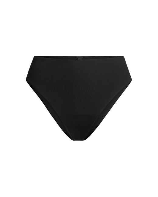 Skims Black High-Waisted Bikini Bottom