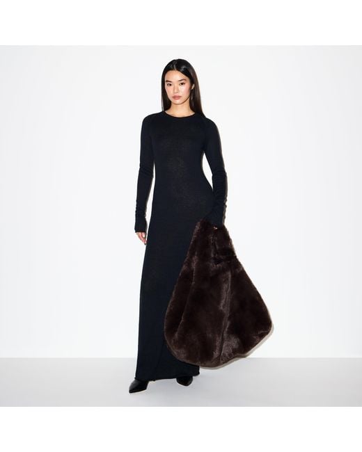 Skims Black Jumbo Tote