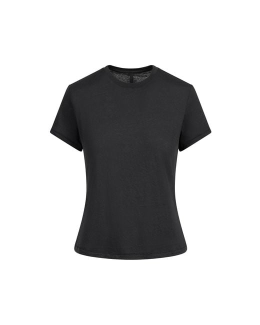 Skims Black Jersey T-Shirt