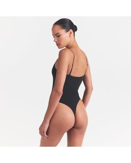 Skims Black Cami Bodysuit