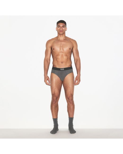 Skims Black 3-Pack Brief for men