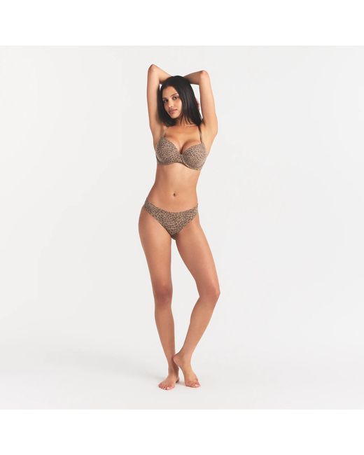Skims Brown Thong