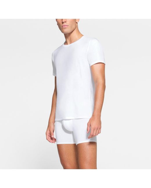 Skims White 3-pack T-shirt for men