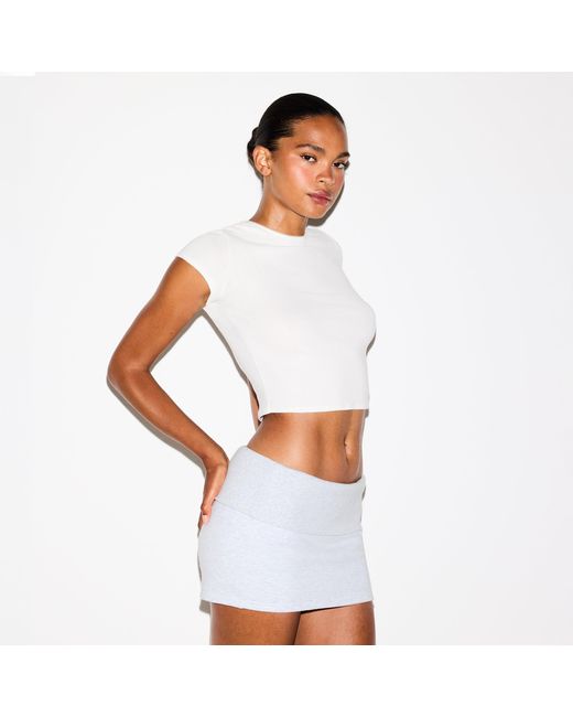 Skims White Baby T-Shirt