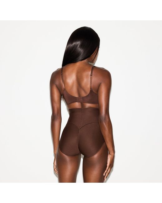 Skims Brown Core Sculpt Butt Lifting Brief
