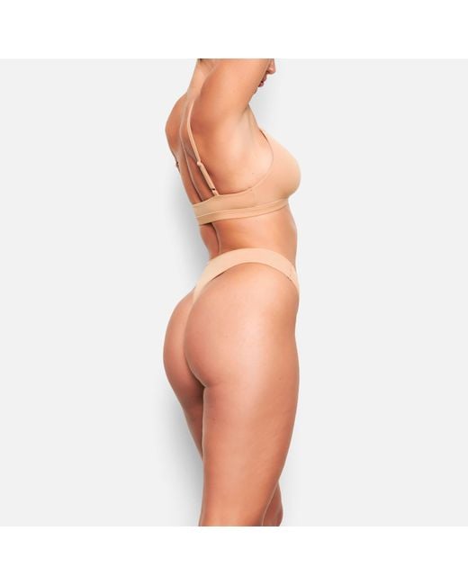 Skims Natural Triangle Bralette