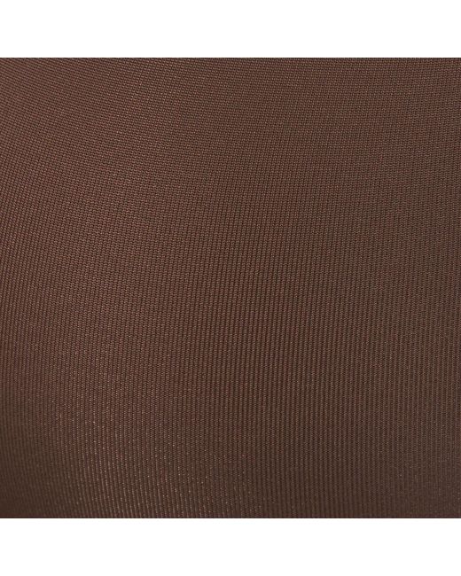 Skims Brown Strapless Push-Up Bra