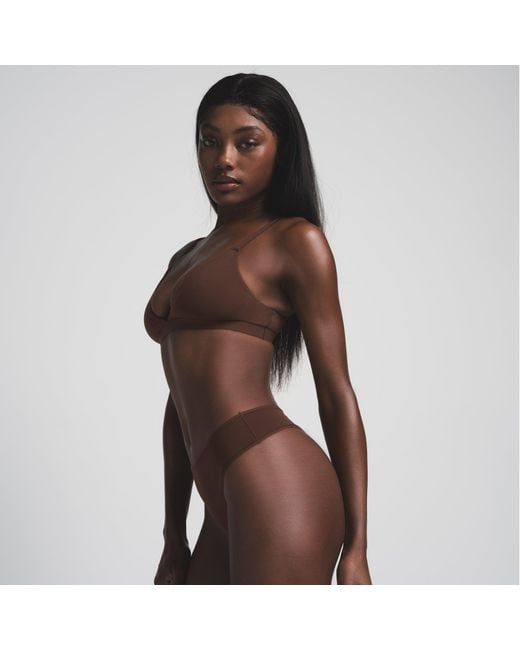 Skims Brown Fits Everybody Thong