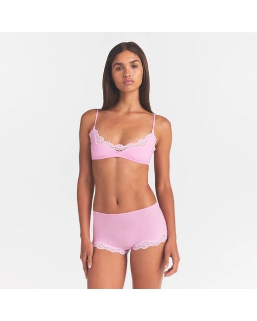 Skims Pink Boy Short